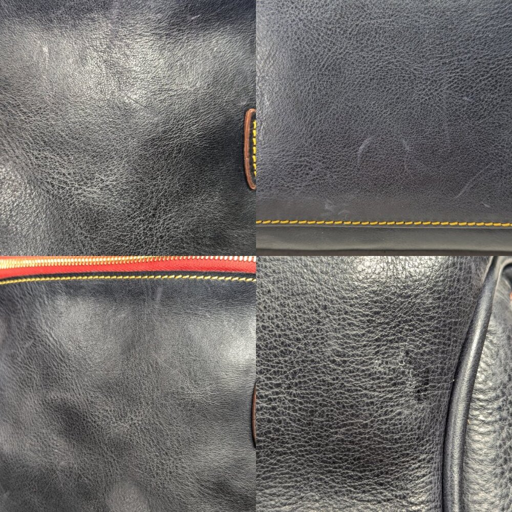 DOONEY & BOURKE USA Black Leather Florentine Hobo Satchel - Made in USA - NEW - Picture 11 of 16
